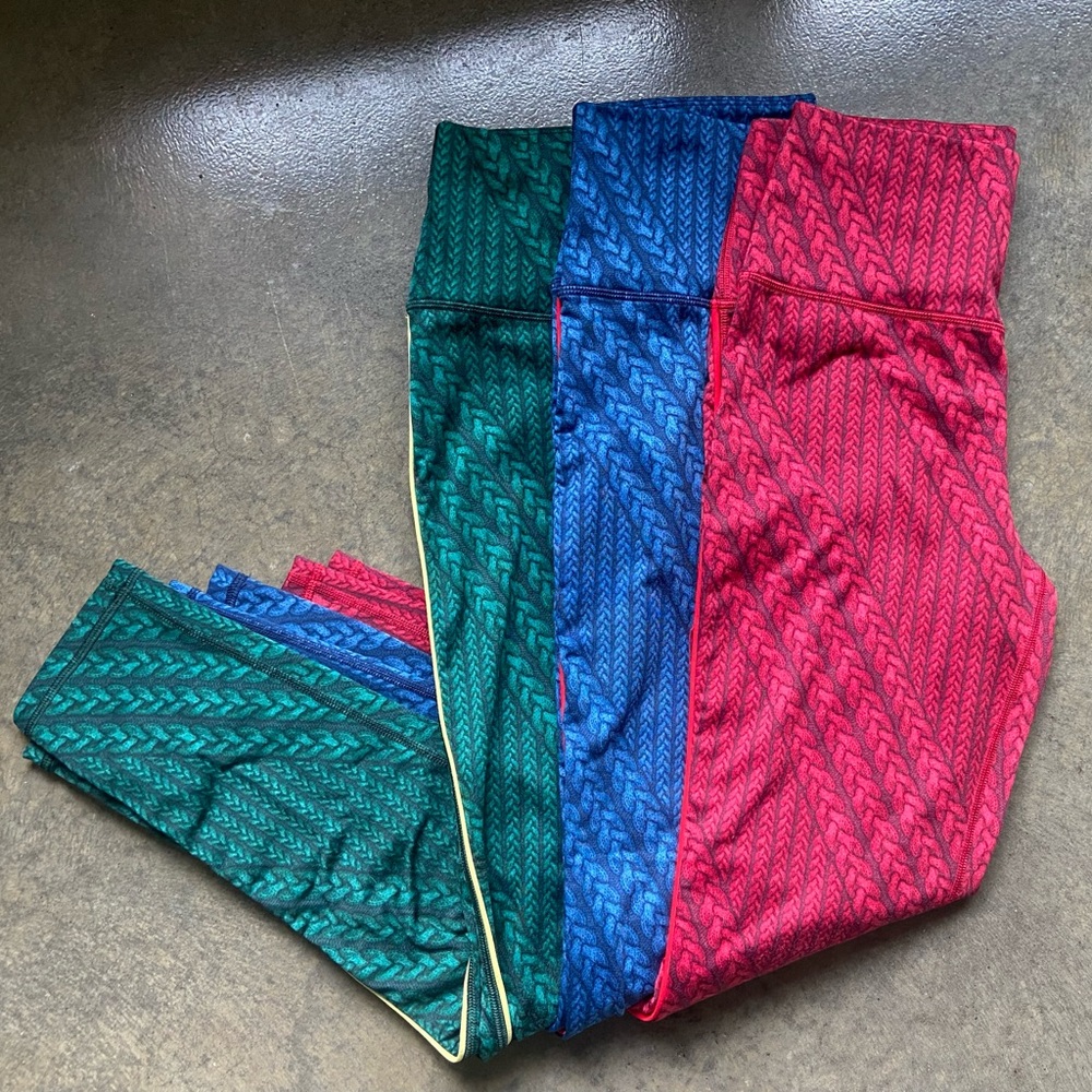 Bundle-3 Aerie ChillPlayMove Leggings! Athleisure Lot